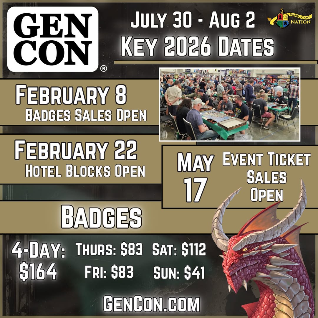 Gen Con 2026: Dates, Location and Everything You Need to Know
