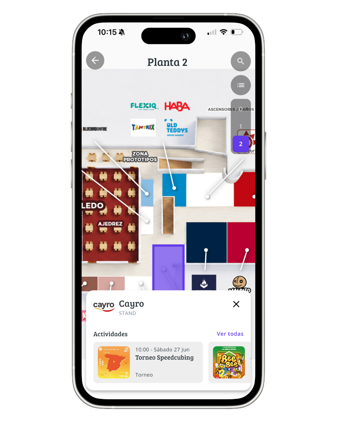 Plano interactivo 